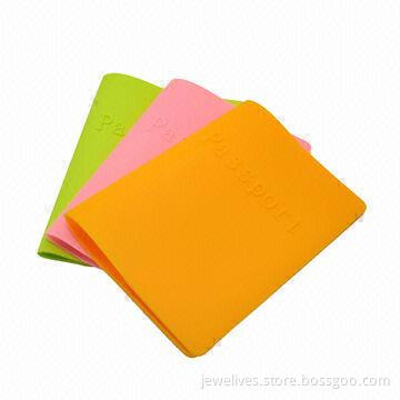 Silicone passport cover, waterproof, portable